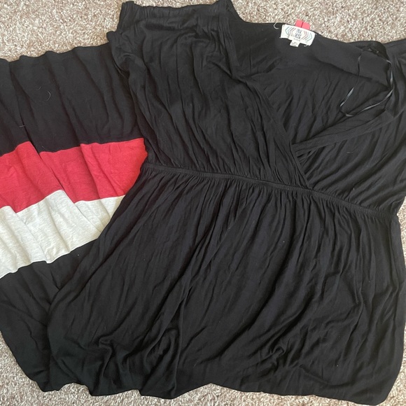 Pink Rose Dresses & Skirts - black maxi dress